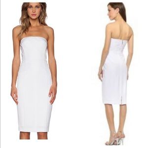 Black Halo Dress White 0